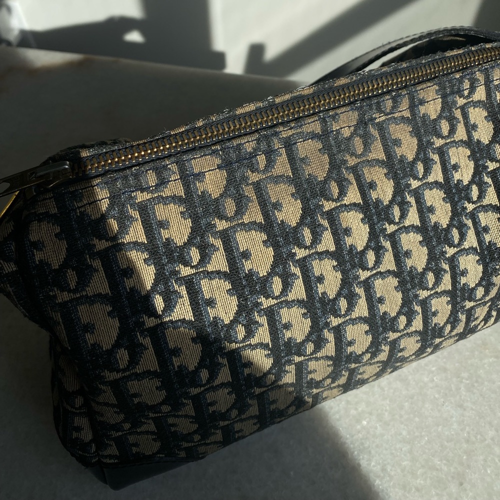 AuthenticVintage Dior Diorissimo Shoulder Bag zipper won't unzip - Picture 8 of 13